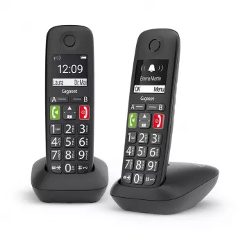 Analog telephone handset Gigaset E290 Duo