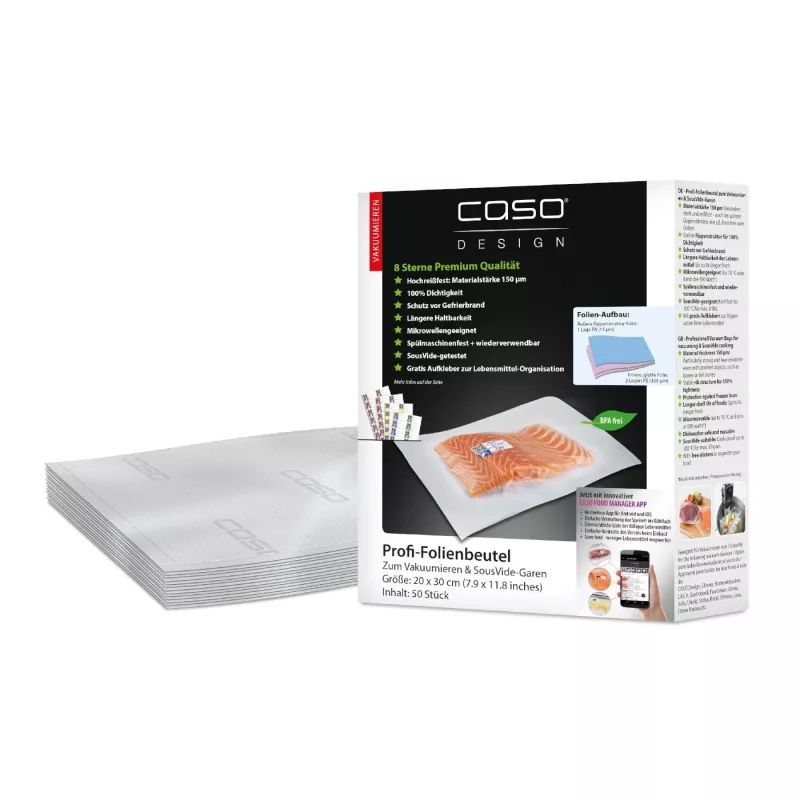 CASO vacuum bag 20x30 cm, 50 units