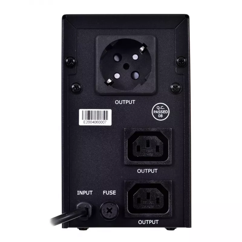Uninterruptible power supply ENERGENIE EG-UPS-031 Line-Interactive 0.65 kVA 390 W 2x C13 outlets, 7 Ah VRLA