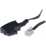 Telephone cable ShiverPeaks 70055-20 — TAE (F) to Western (RJ11) connector, patch lead