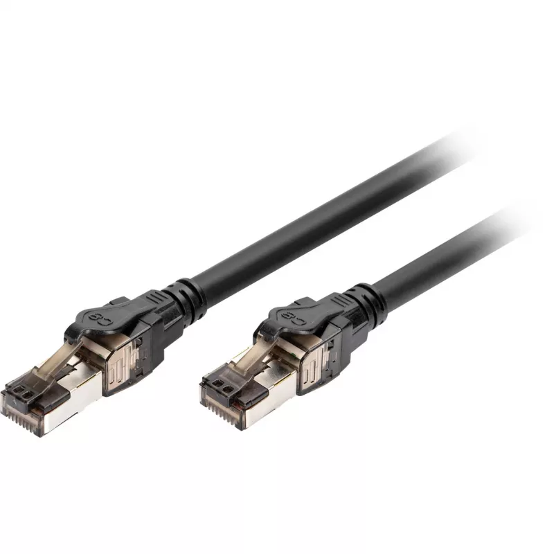 Patch cable Digitus CAT 8.1 S/FTP RJ45 5m Black