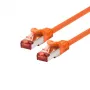 Networking cable LOGON TCF66F003O RJ-45 Cat6a 0.3 m Orange