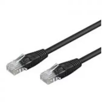 Networking Cable Goobay CAT 6-1500 UTP Black 15m