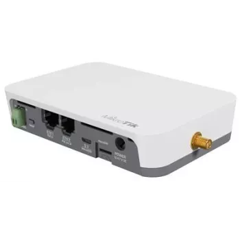 Gateway/controller MikroTik KNOT LR8G — Single-band 2.4 GHz, 100 Mbit/s Ethernet, QCA9531 650 MHz, RS-485, NanoSIM