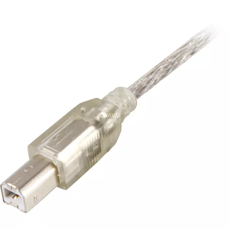 USB Cable DeLOCK 0.5m A-B Grey 82057