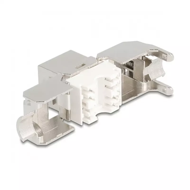 Cable gender changer DeLOCK 90683 RJ45 LSA Silver