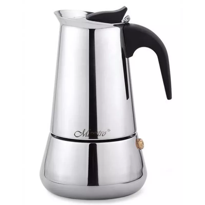 Pod coffee maker Maestro MR1660-200 (manual) — 0.2 L, Chrome