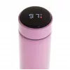 Thermal Flask Adler AD 4506P stainless steel with silicone sleeve, pink, vacuum insulated