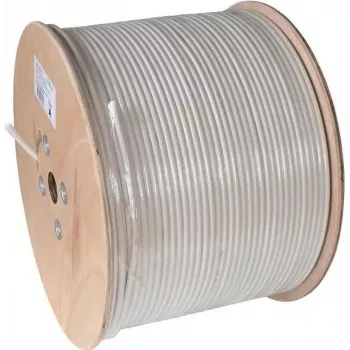 AXING Coaxial Cable 500m Tr. SKB 395-03 Kl.A+ 10dB Eca 4,6mm PVC White 500 (SKB39503)