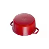 Staub 40509-840-0 cast iron roasting pan 5.2 L red
