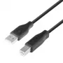 TB USB AM-BM Cable 1.8 Black (AKTBXKU1PABW18B)