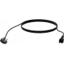 Power Cable Vision TC 3MUKCVLF/BL 3m BS 1363 IEC C5 Black