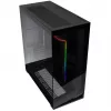 PHANTEKS NV Series NV7 E-ATX-Enclosure, Tempered Glass, ARGB - black & M25 Gen2 PWM D-RGB Fan 3er-Pack - Reverse Blade, 140mm + DRGB Kit