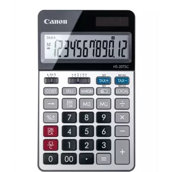 Canon HS-20TSC calculator Desktop Financial Black, Silver