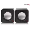 2-way PC Speaker Audiocore AC870 B — 3 W RMS, wired USB power, 3.5 mm input, 2.0 channels