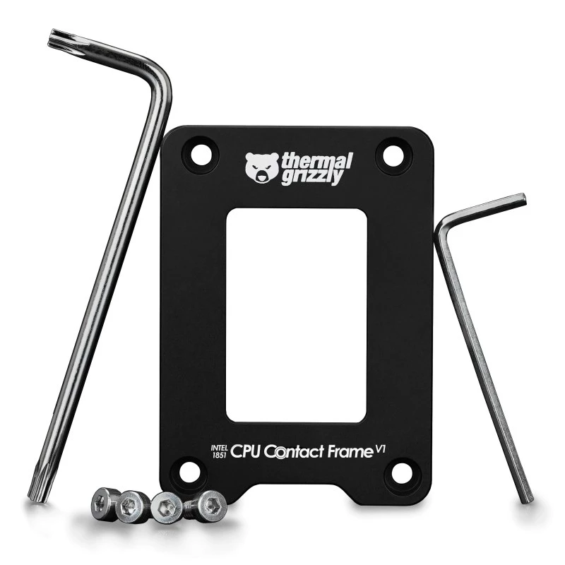 Frame upgrade kit Thermal Grizzly TG-CF-I1851-V1 Aluminium Black 71x51x6mm