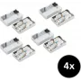 Network Extension Set ShiverPeaks 75001-SET4 Cat. 6 4‑Pack