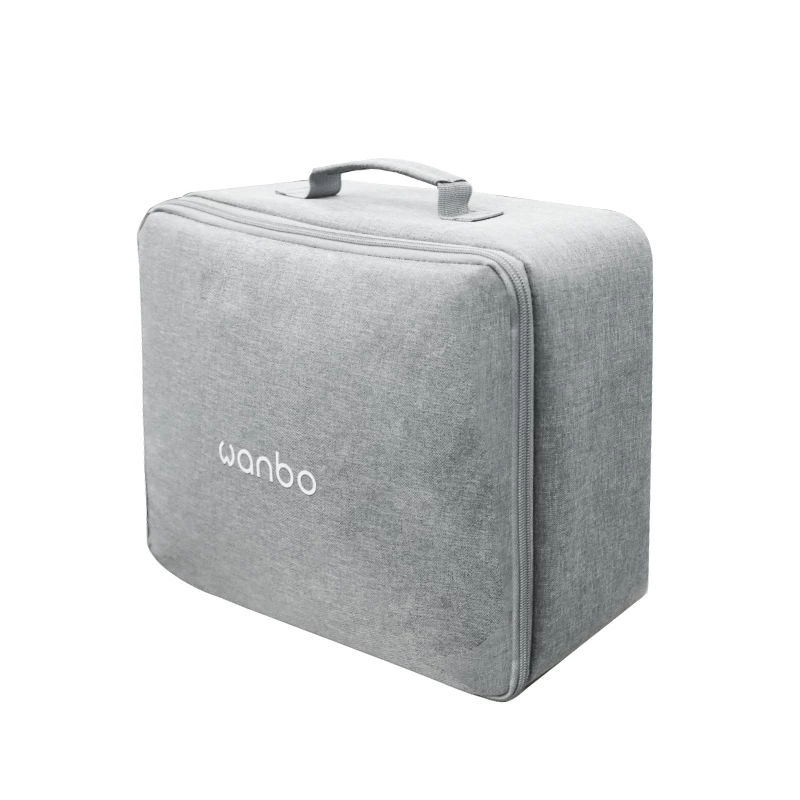 Carrying bag for WANBO X5 Air / X5 Pro projector, gray, portable lightweight