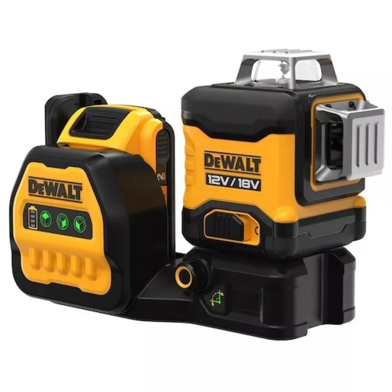 Laser level DeWalt DCE089D1G18-QW green beam self-leveling 360° with receiver compatibility