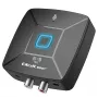 Wireless Audio HiFi transmitter receiver QOLTEC model 56981 — Bluetooth/line-in audio bridge