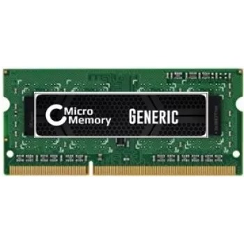 CoreParts MMKN007-4GB memory module 1 x 4 GB DDR3 204-pin SO-DIMM
