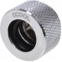 Alphacool HT 13mm HardTube Screw-In Fitting G1/4 - knurled - Chrome (17188)