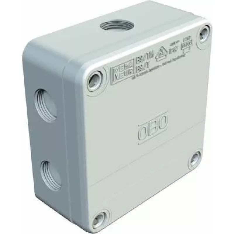 cable junction box B9/T M/5 110x110x50 Light Grey (2001845)