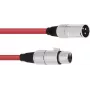 XLR connection cable Omnitronic 30220905 with 1x XLR male and 1x XLR female
