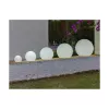 Outdoor floor lighting Newgarden BULY E27 8W White Polyethylene