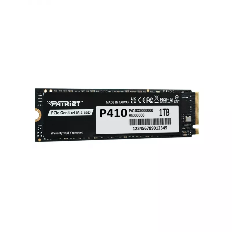 Solid State Drive PATRIOT P410 1 TB M.2 NVMe, 5 Gbit/s, 1000 GB