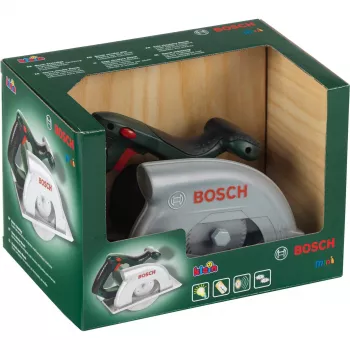 Theo Klein 8421 Bosch Circular Saw I Battery-Powered with Circular Motion, Light and Sound Functions I Dimensions: 23 cm X 16 cm X 14.5 cm I Toy for