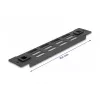 Vented blank panel DeLOCK 10 inch Network Cabinet Panel 1U black