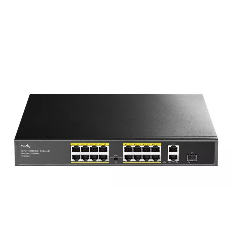 Cudy FS1018PS1 Network Switch 18 Fast Ethernet Ports PoE