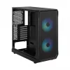 Fractal Design Focus 2 RGB Tempered Glass Mid Tower ATX PC Case - Black
