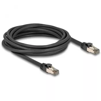 Network Cable DeLOCK RJ45 Cat.6A 5m Black