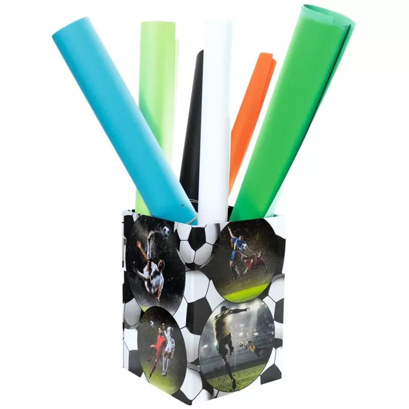Wastebasket HERMA Football 19739