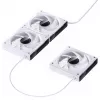 Cooling fan Jonsbo ZK-120W 3in1 A-RGB white — 120 mm, A-RGB lighting