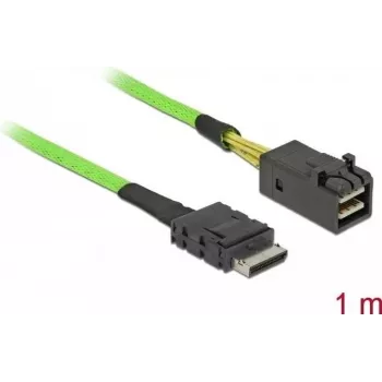 Cable OCuLink PCIe DeLOCK 85851 SFF-8611 to SFF-8643 1 m