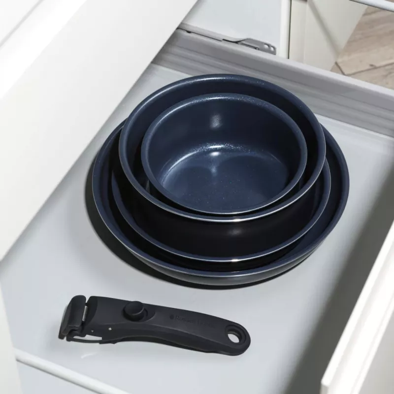 Cookware set Russell Hobbs RH03319EU7, 5-piece non-stick pans, dishwasher-safe