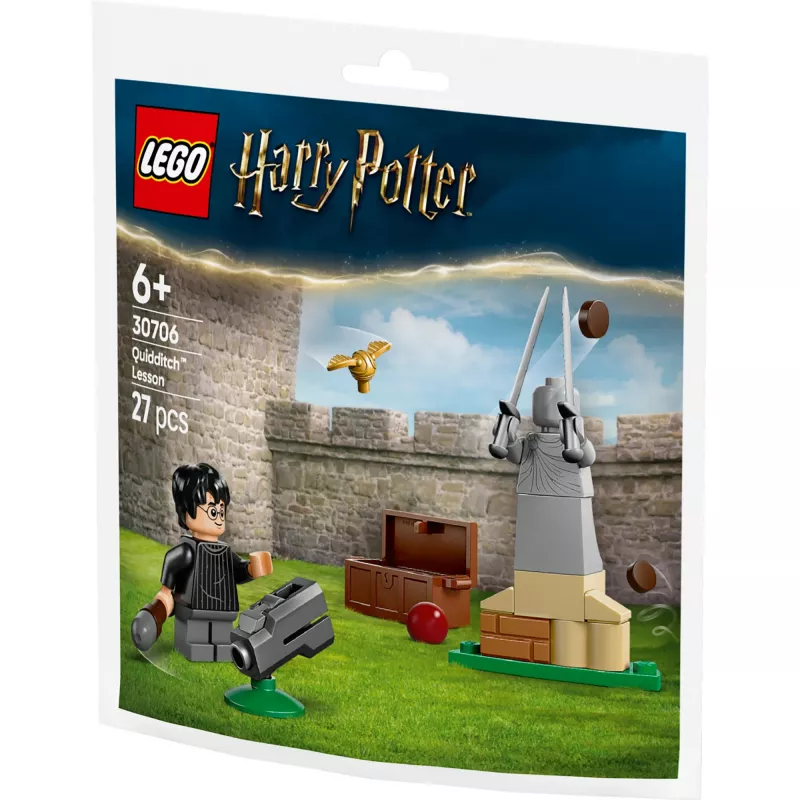 LEGO Harry Potter set 30706 Quidditch Lesson with Harry and Draco minifigures