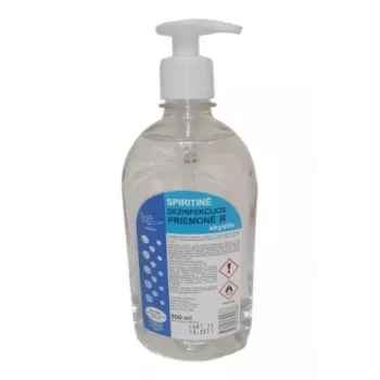 Hand disinfectant with dispenser, 500 ml