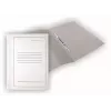 Cardboard binder SMLT, A4, 300g, white with print, cardboard
