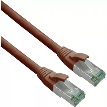 Network Cable Helos Patch-Kabel 363773 RJ-45 (M) to RJ-45 (M) Cat 6 1m Black