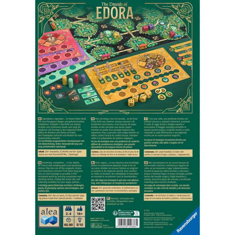The Druids of Edora, Board Game