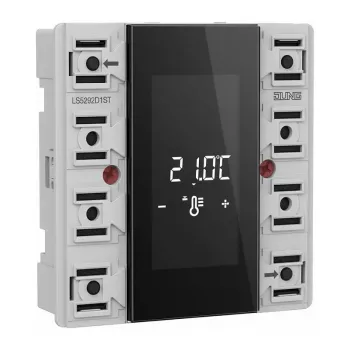 Room controller module jung LS 5292 D1 ST KNX Kompakt-Raumcontroller 2‑gang F50