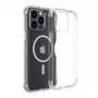 Protective transparent magnetic case Joyroom JR-14H7 for iPhone 14 Plus, magnetic attachment, clear shell
