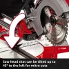 Sliding Compound-Miter Saw Einhell TE-SM 36/210 Li - Solo