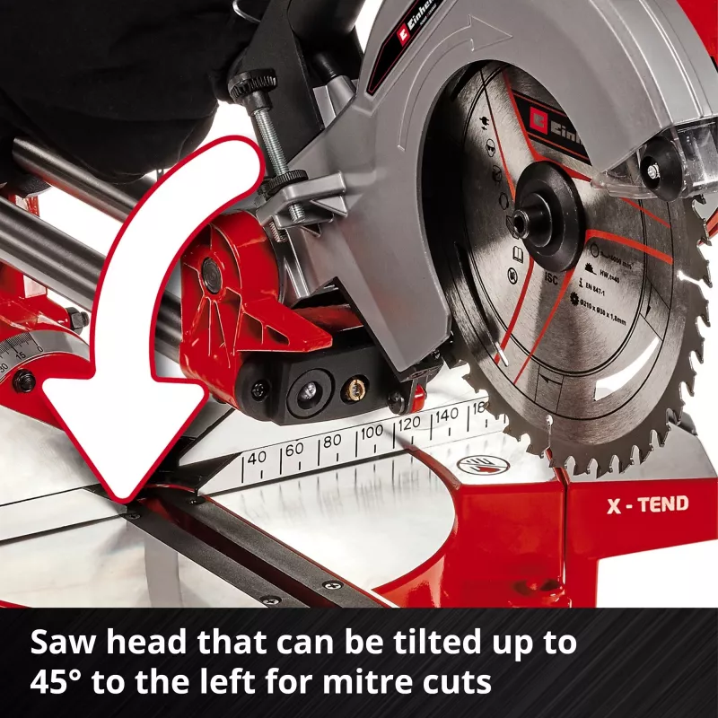 Sliding Compound-Miter Saw Einhell TE-SM 36/210 Li - Solo