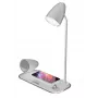 Wireless Desk Charger Tellur TLL151371 with Bluetooth Speaker and Desk Lamp