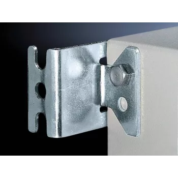 Mounting bracket Rittal SZ 2433.000, steel, silver, pack of 4